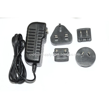 Interchangeable Plug 24v 1.5a Universal Power Supply